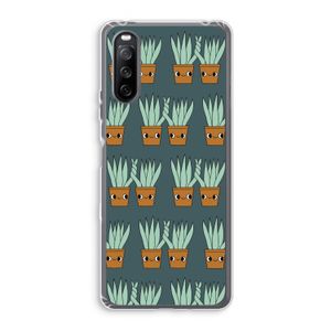 Sansevieria: Sony Xperia 10 III Transparant Hoesje