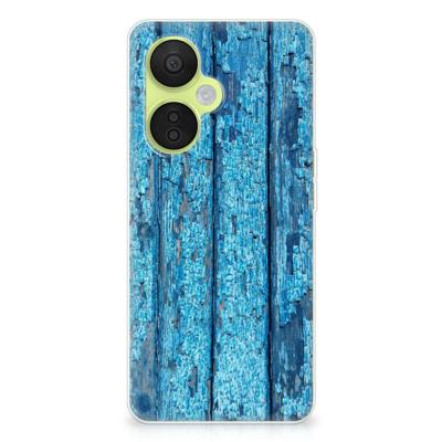 OnePlus Nord CE 3 Lite | Bumper Hoesje | Wood Blue