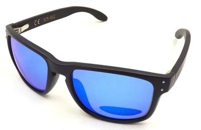 Aphex Jive Zonnebril Mat Zwart - Blauw