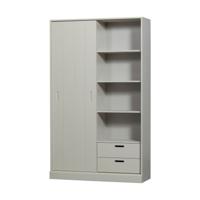 Woood Mila schuifdeurkast Dust