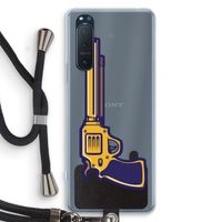 Pew Pew Pew: Sony Xperia 5 II Transparant Hoesje met koord