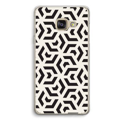 Crazy pattern: Samsung A3 (2017) Transparant Hoesje