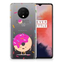 OnePlus 7T | Siliconen Case | Donut Roze