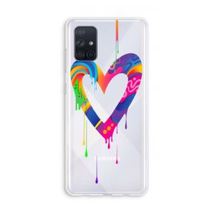 Melts My Heart: Galaxy A71 Transparant Hoesje