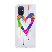 Melts My Heart: Galaxy A71 Transparant Hoesje