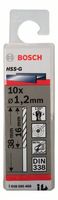 Bosch Accessoires Metaalboren HSS-G, Standard 1,2 x 16 x 38 mm 10st - 2608585468