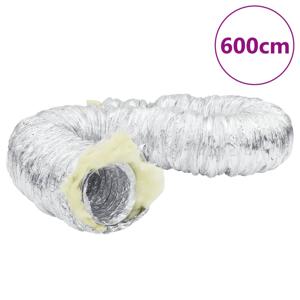 VidaXL Ventilatieslang geïsoleerd ø10 cm 6 m aluminium