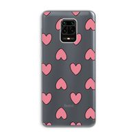 Ondersteboven verliefd: Xiaomi Redmi Note 9 Pro Transparant Hoesje