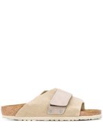 Birkenstock sandales Kyoto - Tons neutres - thumbnail