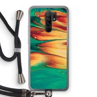 Green Inferno: Xiaomi Redmi 9 Transparant Hoesje met koord