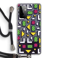 8-bit N°4: Samsung Galaxy A72 5G Transparant Hoesje met koord