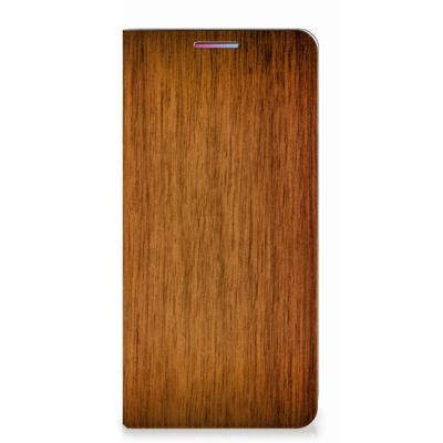 Motorola Moto G60s Book | Wallet Case | Donker Hout