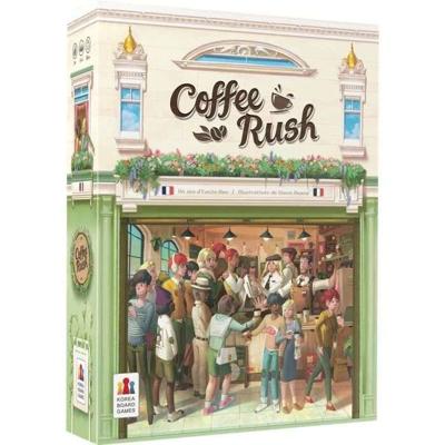 Managementspel - ASMODEE - KBGCR01FR - Coffee Rush - 2 spelers of meer - 30 min speeltijd