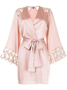 Gilda & Pearl peignoir Tallulah court - Rose