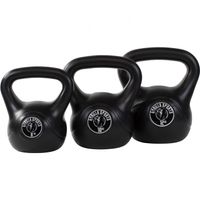 Voordeelset Kettlebells 8, 10 en 12 kg Kunststof - thumbnail