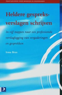Heldere gespreksverslagen schrijven (Paperback)