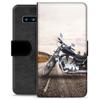 Samsung Galaxy S10 Premium Portemonnee Hoesje - Motor