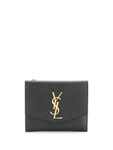 Saint Laurent portefeuille Uptown - Noir