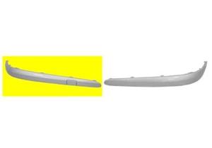 BUMPERLIJST RECHTS BUMPER -CHROOM zonder PDC-GATEN 3041582