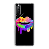Lip Palette: Sony Xperia 10 III Transparant Hoesje