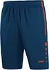 JAKO 8595 Trainingsshort Active - Navy/Flame - XXL
