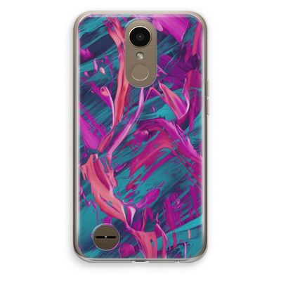 Pink Clouds: LG K10 (2017) Transparant Hoesje