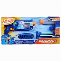 Nerf Loadout Cyberlight Ghost Blaster + 24 Darts + Licht