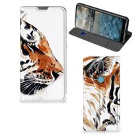 Bookcase Nokia 2.4 Watercolor Tiger