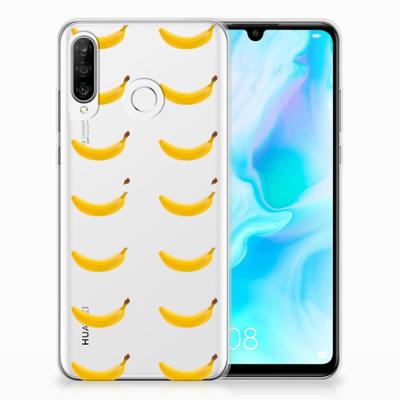 Huawei P30 Lite | Siliconen Case | Banana