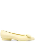 Ferragamo ballerines Viva Bow - Jaune