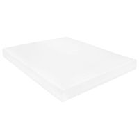 The Living Store 7 Zone PU-schuim Matras - 180 x 200 x 16 cm - D25 - Drukverlichting - Comfort op elk gebied -