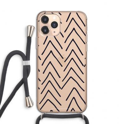 Marrakech Arrows: iPhone 11 Pro Transparant Hoesje met koord