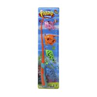 Hengelspel/vissen vangen kermis spel - voor kinderen - badvissen - bad speelgoed - thumbnail