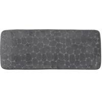 Tendance Badmat Pebble - Memory Foam - extra lang - donkergrijs - 45 x 120 cm - antislip