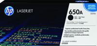 HP 650A originele zwarte LaserJet tonercartridge
