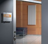 Durable Deur-/infobord | B148xH105mm | controlevenster acryl | achterdeel acryl | 1 stuk - 482119 482119