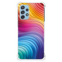 Shockproof Case voor Samsung Galaxy A73 Regenboog - thumbnail