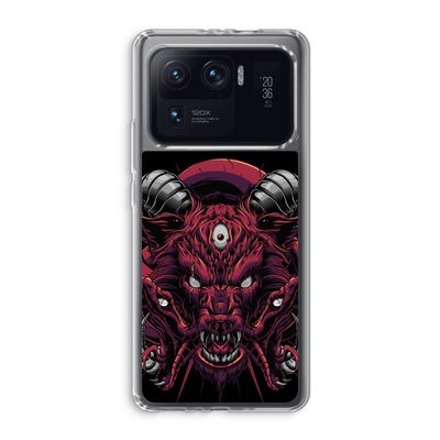 Hell Hound and Serpents: Xiaomi Mi 11 Ultra Transparant Hoesje