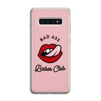 Badass Babes Club: Samsung Galaxy S10 4G Transparant Hoesje