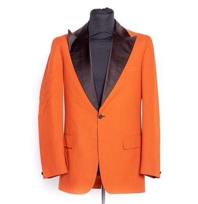 Colbert Oranje/ Zwart Strepen - 46