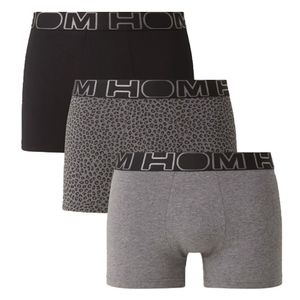 Hom boxershorts Bruce 3-pack zwart-grijs