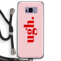 Ugh: Samsung Galaxy S8 Plus Transparant Hoesje met koord