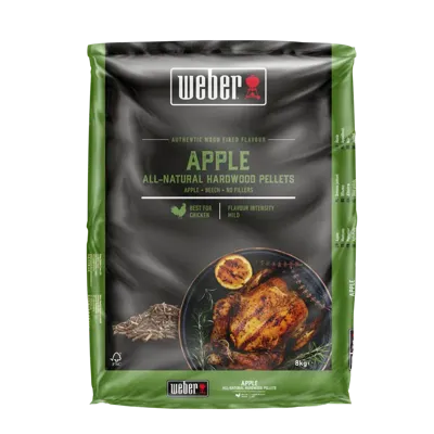 Weber Pellets hardhout apple 8kg