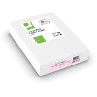 Q-CONNECT gekleurd kopieerpapier, A4, 80g, pak van 500 vel, roze