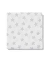 HEMA Servetten 24x24 papier sterren - 20 stuks (zilver)
