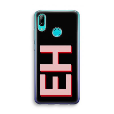 Monogram: Huawei P Smart (2019) Transparant Hoesje