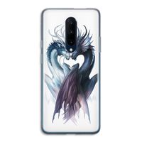Yin Yang Dragons: OnePlus 7 Pro Transparant Hoesje