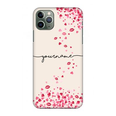 Hartjes en kusjes: Volledig geprint iPhone 11 Pro Max Hoesje