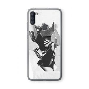 House: Samsung Galaxy A11 Transparant Hoesje