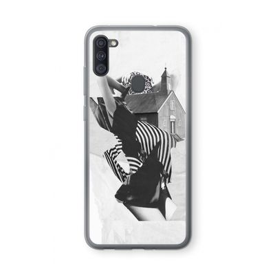 House: Samsung Galaxy A11 Transparant Hoesje